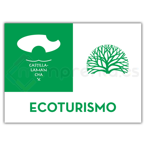 Placa distintiva de ecoturismo Magán