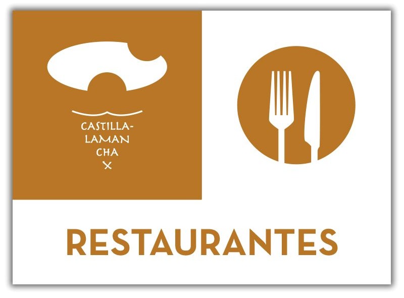 Placa distintiva para restaurantes Membrilla